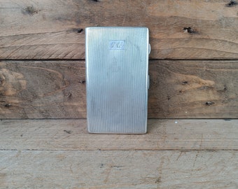 Vintage Aristocrat EPNS Silver Cigarette Case - Made in England