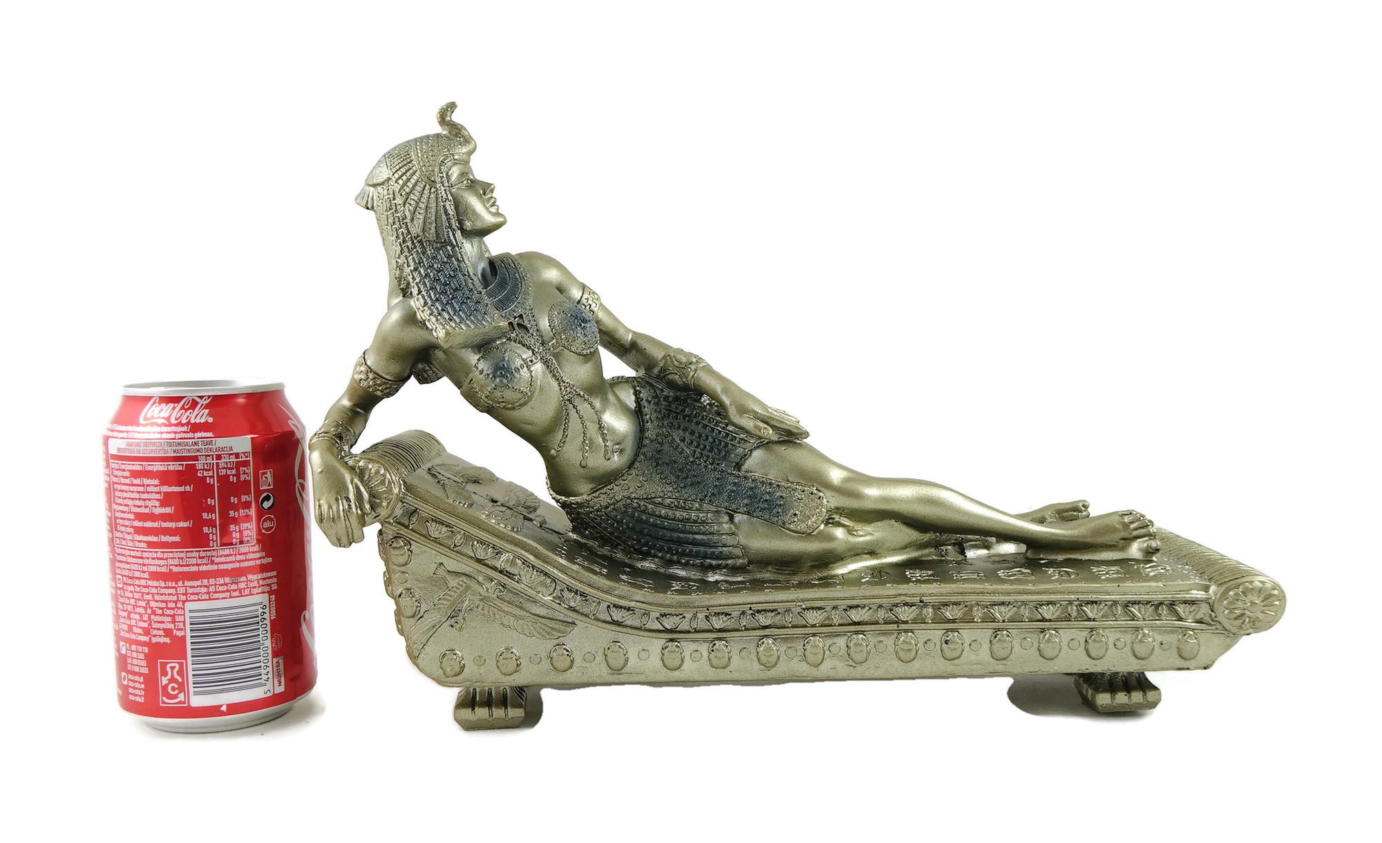 クレオパトラ像：ブロンズ仕上げのエジプト女王の置物 - Etsy 日本