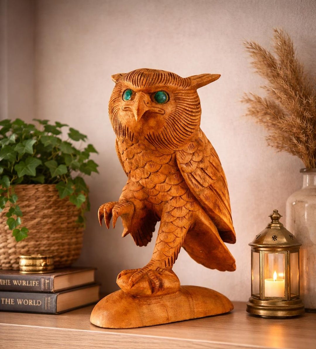 木製フクロウの彫刻 3羽 木製 フクロウの彫刻 木製フクロウの彫刻 3羽 【公式通販】