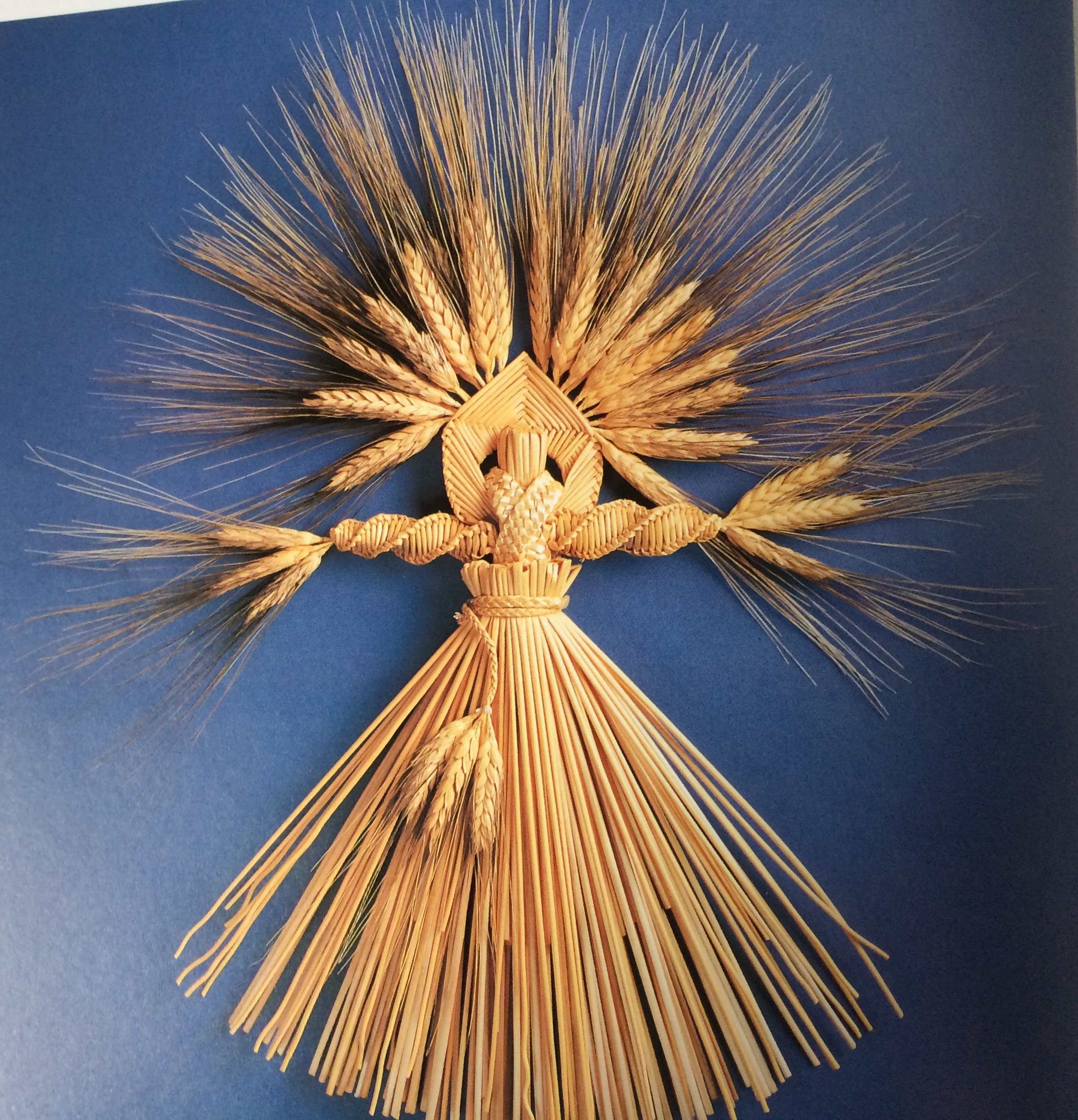 Wheat Weaving Earth Mother Digital Pattern Etsy