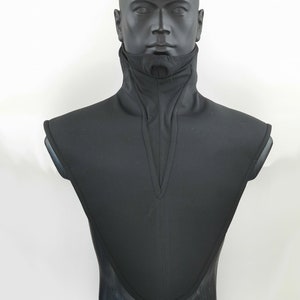 Neck Knitwear Armor made of comfortable jersey, Red Hood Armor, Cosplay Costume, Superhero Props, Comics Hero.