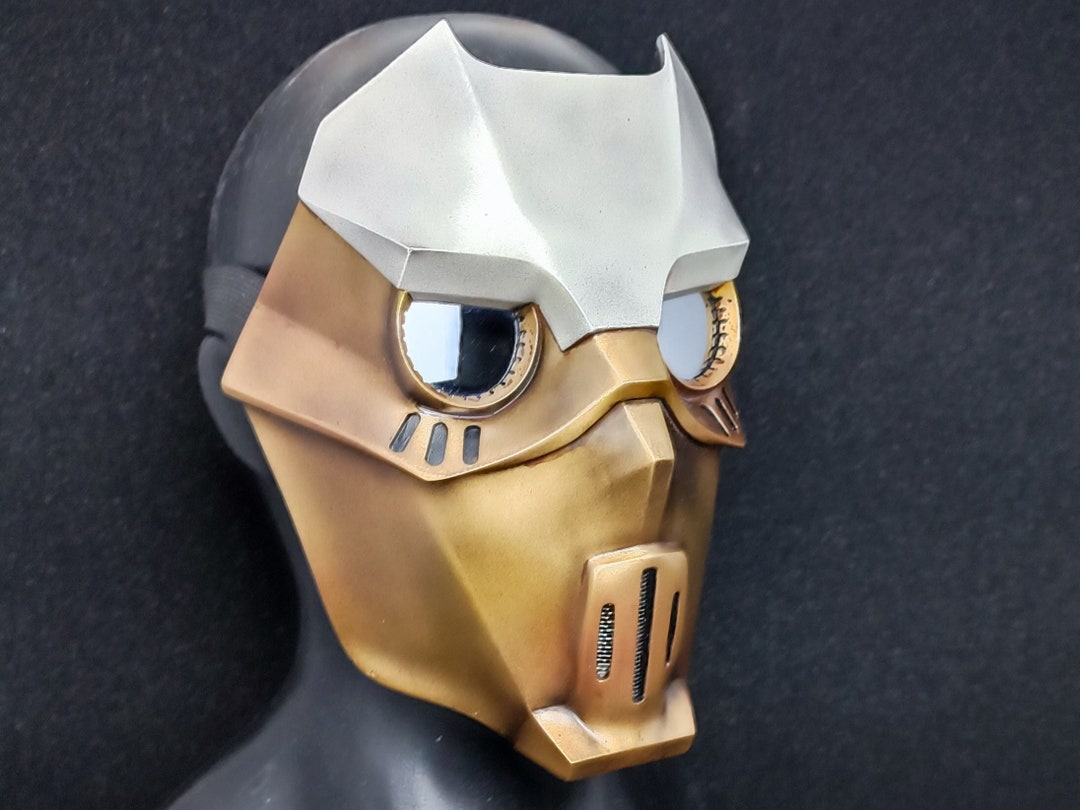 Firelight Mask From Arcane Full Face Mask Steampunk Mask Etsy