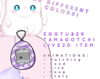 Eggtuber Tamagotchi Live2D Article Vtube Studio Article