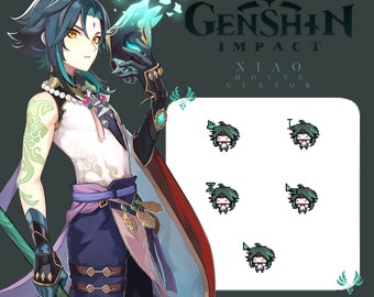 Genshin Cursors (Xiao version)