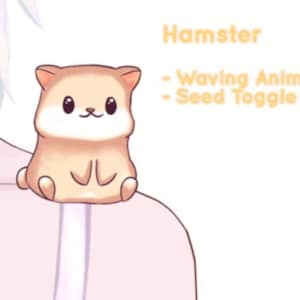 Hamster Live2D Item Vtube Studio Pet Item