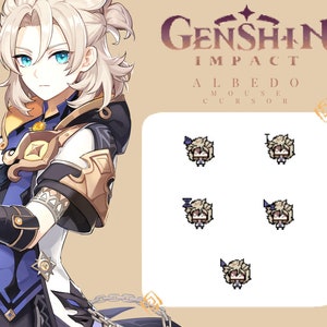 Genshin Cursors (Albedo version)