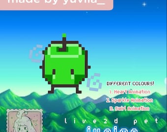 Stardew Valley Junimo Live2D Item Vtube Studio Pet Item