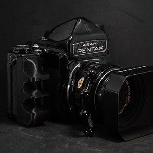 ペンタックス ６X７グリップ Wood Camera Hand Grip For Pentax 67 6X7 6*7 Left and Right Handle