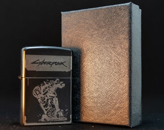 Accendino a benzina Cyberpunk 2077 Kusanagi