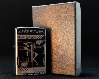 Accendino a benzina Cyberpunk 2077 Edge Runners