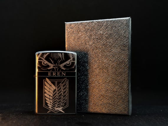 Petrol Lighter Attack on Titan Eren Yeager