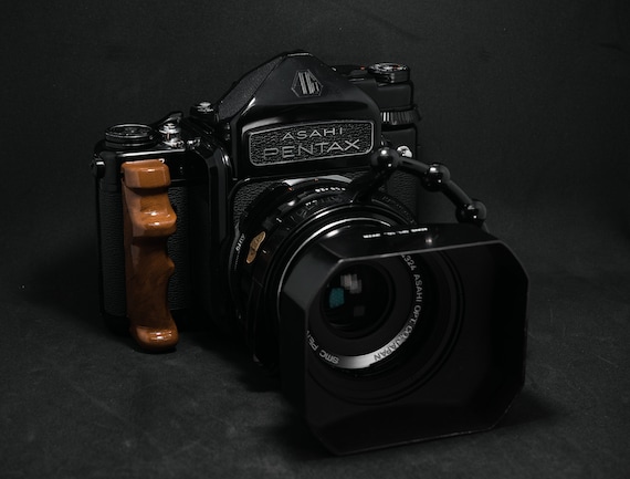 Pentax 67 Hand Grip: Resin, Hand-painted Wood Finish - Etsy