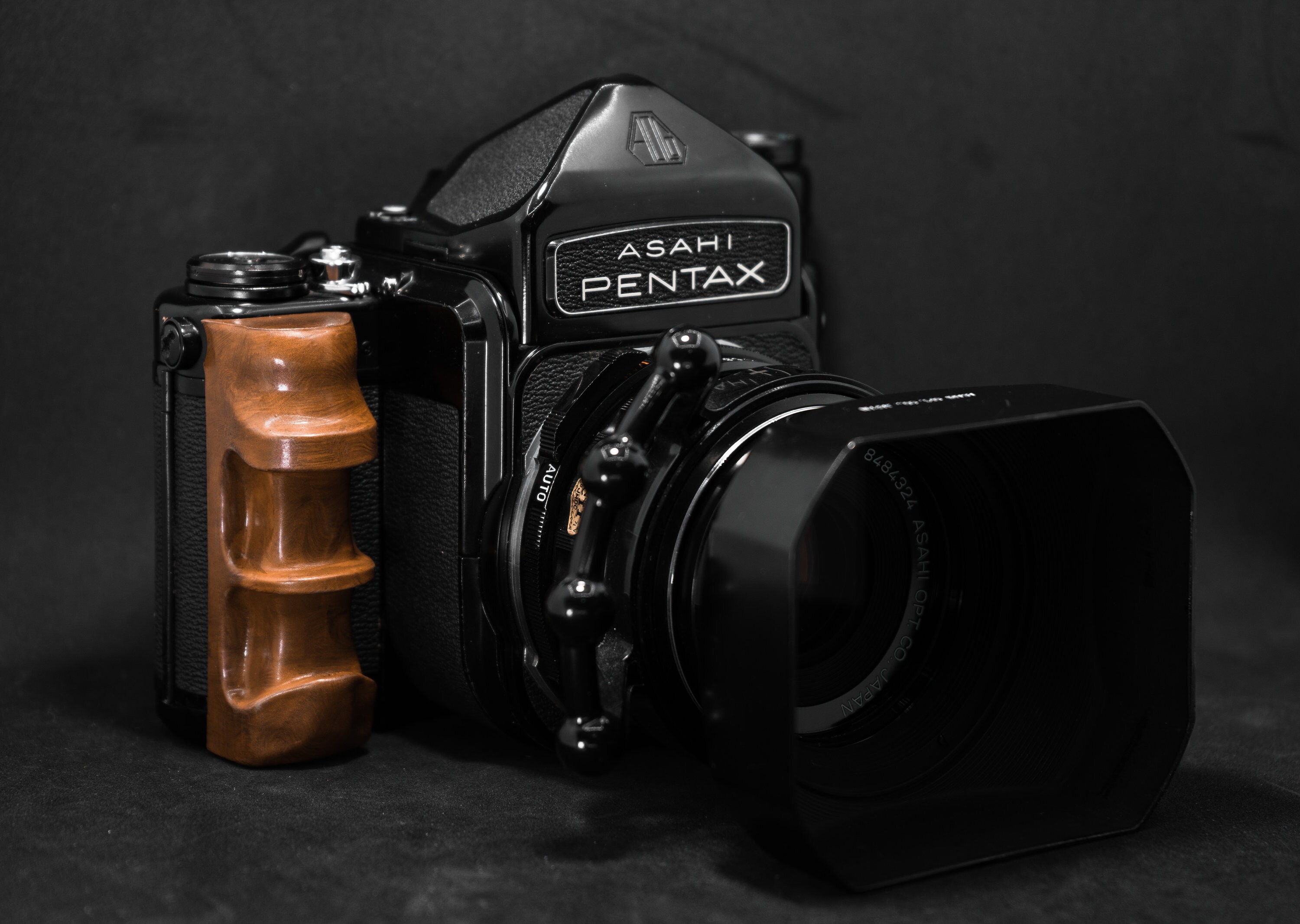 ペンタックス67/6x7用ハンドメイド木製ハンドグリップ - Etsy 日本