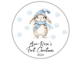 First Christmas 2024 Ornament PNG Bundle, Ornament Sublimation PNG, Personalized Baby Name Christmas Bauble Digital Download