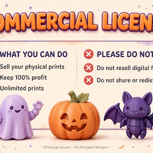 Halloween Flexi STL Bundle | 150+ Spooky Fidget Clicker 3D Print Files image 5