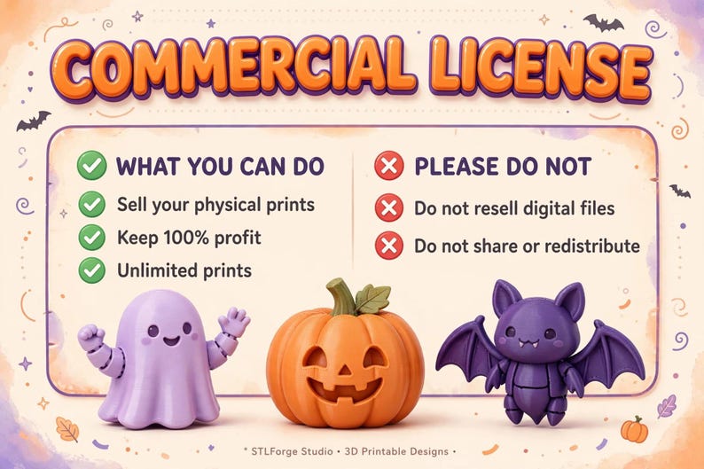 Halloween Flexi STL Bundle | 150+ Spooky Fidget Clicker 3D Print Files image 5