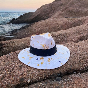 straw summer panama hat