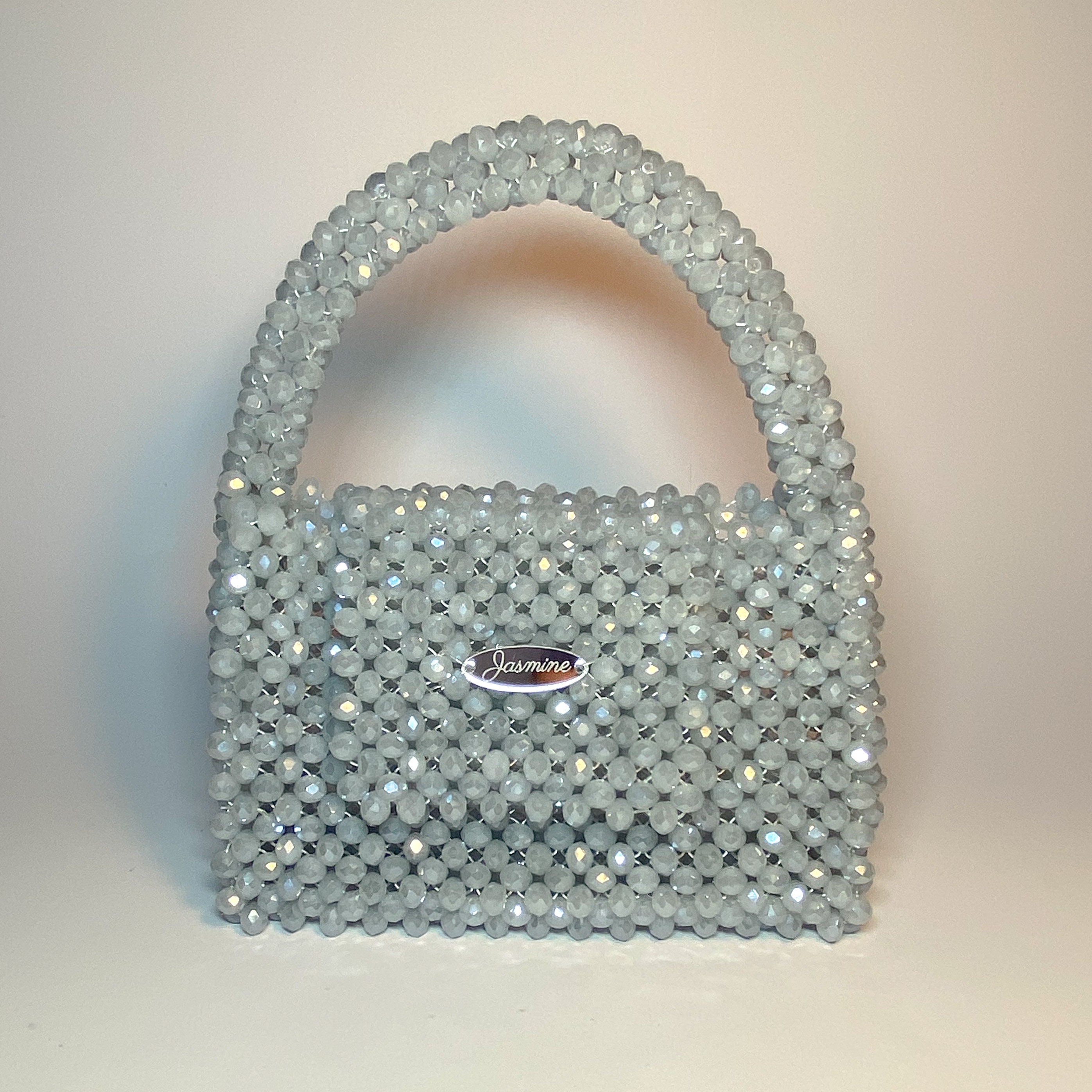 Handmade Beaded Bag, Handle Bag, Shoulder Bag - Etsy