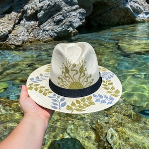 Handpainted Fedora Hat