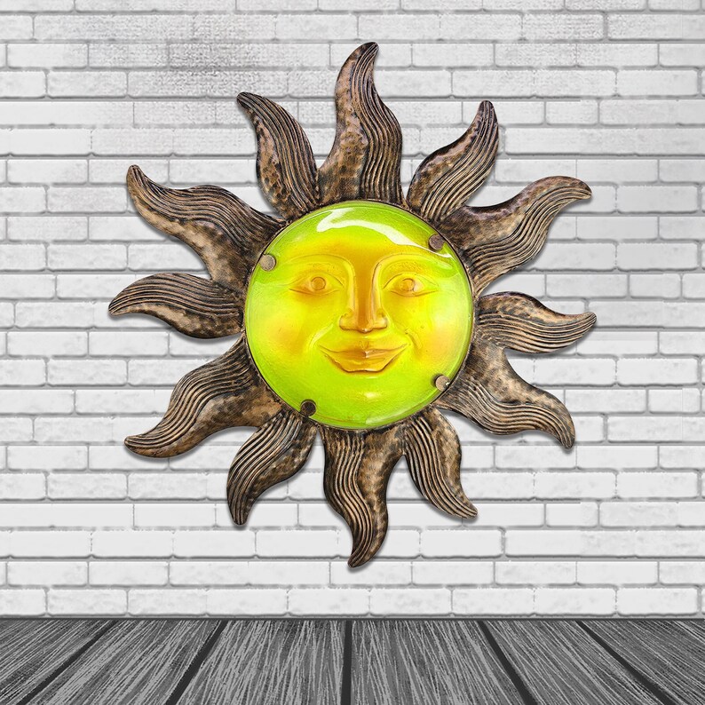 Sunmetal Wall Art wacky Sun Decor Sun Metal Art Garden Decor Home Decor