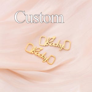 Custom Metal Shoe Lace Charm,Shoelace Clip,Runners Shoe Tag ID,Engraved Shoe Accessories,Shoe Bar,A Pair Of Name Shoelace Buckles,For Runner