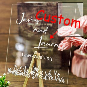 Adornos de boda de acrílico personalizados, decoración de mesa de fiesta personalizada, menú de cafetería de restaurante de bar personalizado, soporte de nombre personalizado, decoración de baby shower