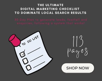 Ultimate Digital Marketing Checklist, How to Rank in Local Search and Dominate UK Local Search Results in Google, How to Rank in Google Maps
