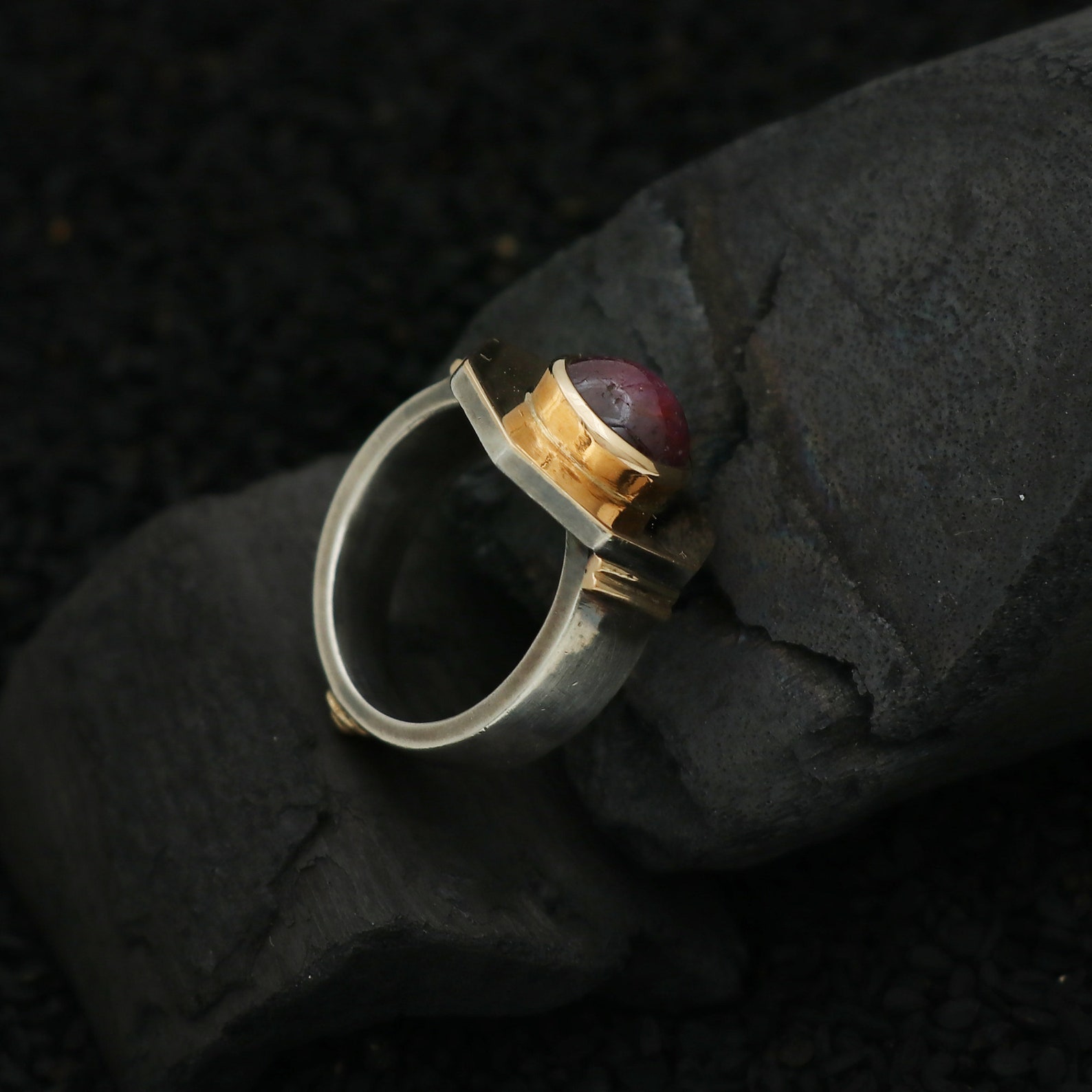 Antique 18k Gold Ancient Roman Ring, 925 Sterling Silver Roman Ring ...