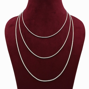 Sterling Silver Snake Chain in 925 Silver