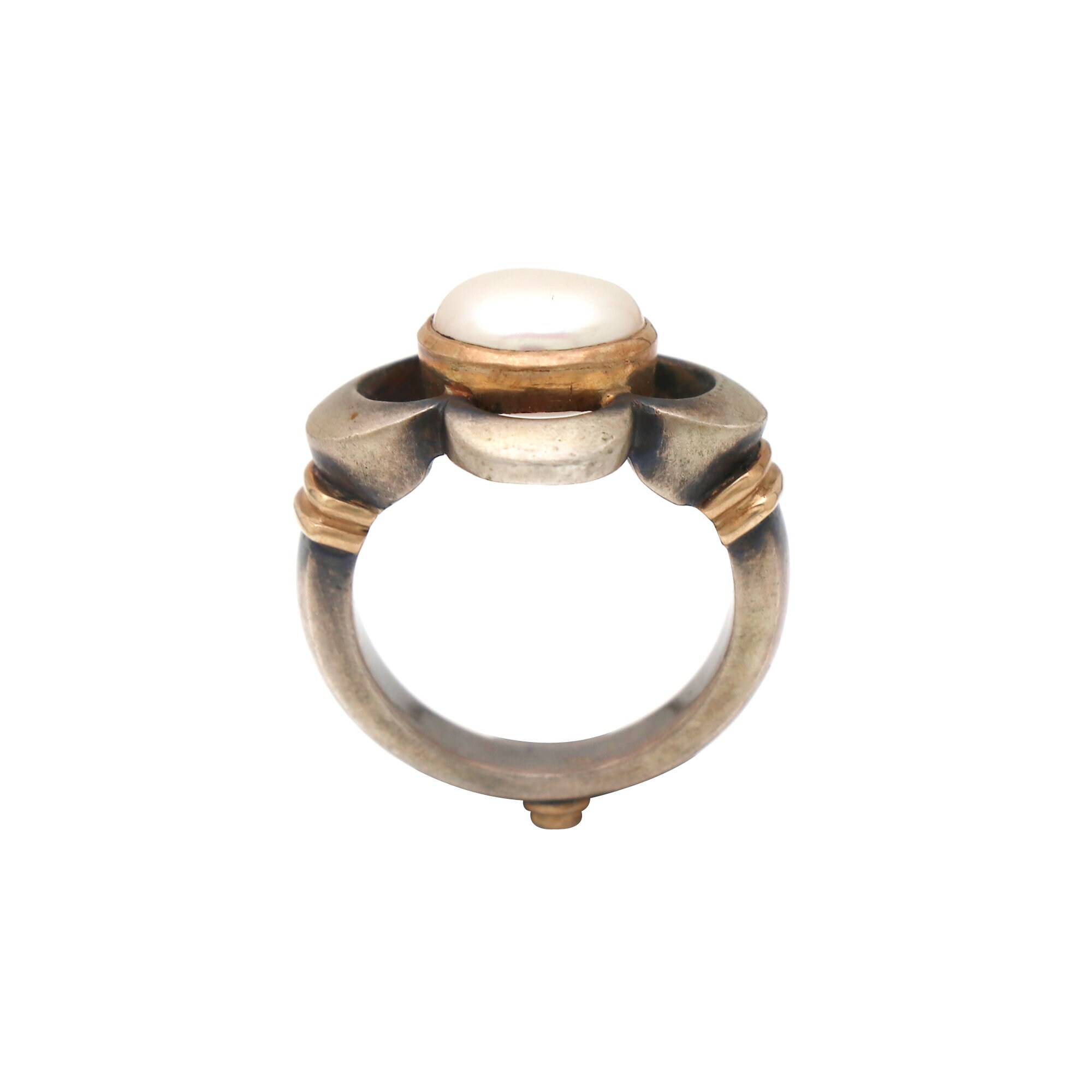 Antique 18k Gold Ancient Roman Ring, 925 Sterling Silver Roman Ring ...