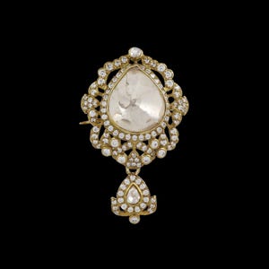 Moissanite Diamond Brooch Victorian Art Deco Wedding Brooch 925 Sterling Silver Vintage Style Brooch, Men&#39;s Brooch, Royal Brooch.