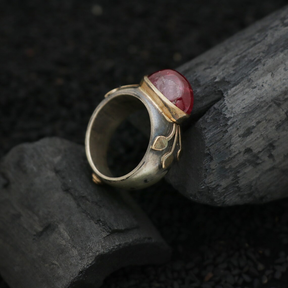 Antique 18k Gold Ancient Roman Ring, 925 Sterling Silver Roman Ring ...