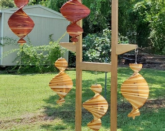 Wooden Wind Spinners