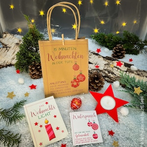 15 minutes of Christmas in a bag - gift in a bag, Christmas present, attention, anti-stress, Secret Santa gift