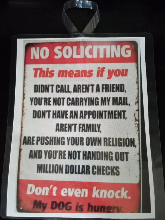 Laminated Door Sign Etsy Australia