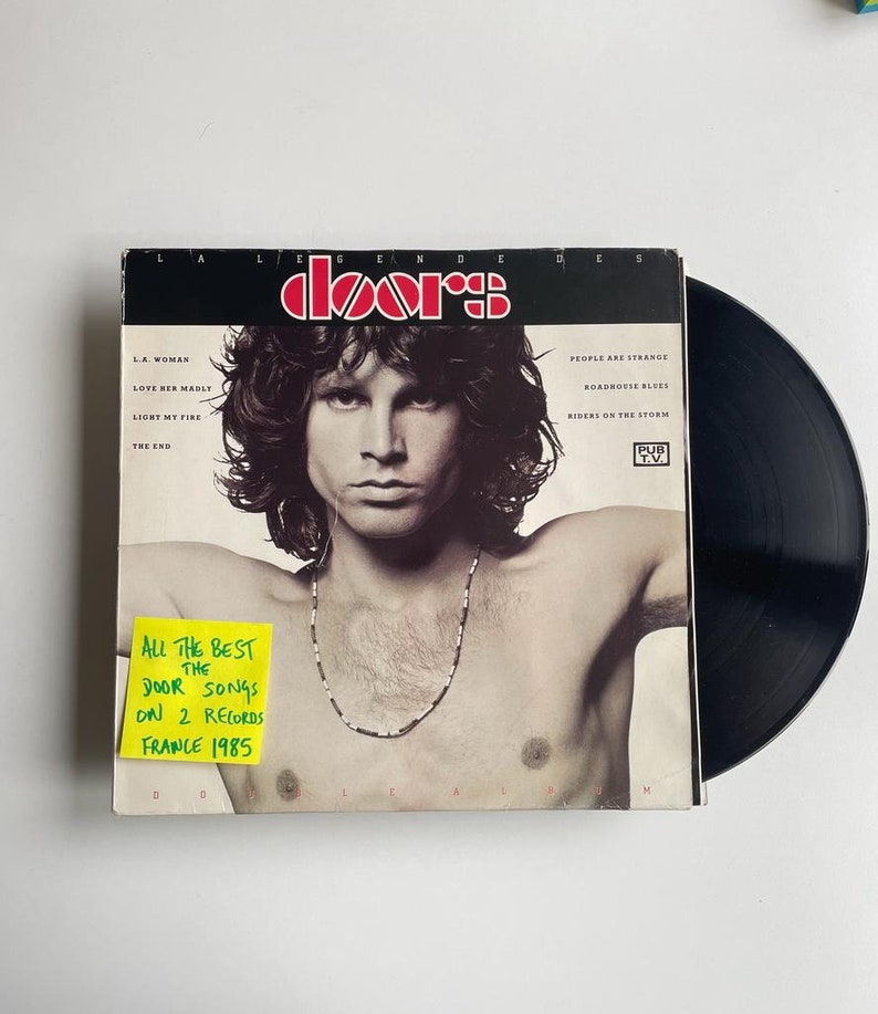 The Doors jim Morrison La Légende Des Doors Psychedelic Rock Record LP