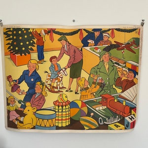 Láminas francesas de la década de 1950 para aulas educativas / Doble cara / Láminas educativas retro / Arte educativo / Escuela Rossignol vintage