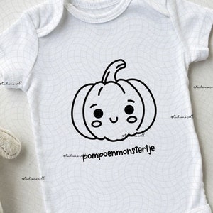 Halloween | Pumpkin monster | Pumpkin | Monster | Netherlands | SVG PNG JPG | Plotter Cricut Silhouette | Personal and commercial use