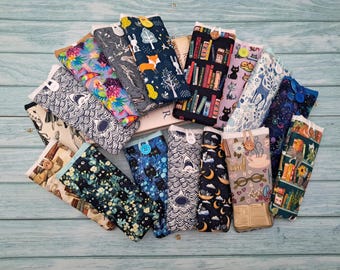 Fabric Glasses Case, Padded Eyeglasses Sleeve, Handmade