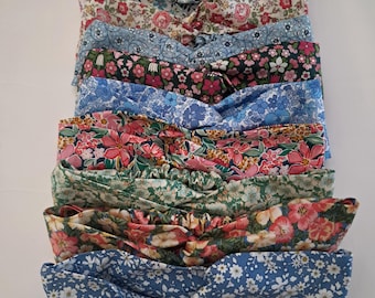 Liberty Fabric Twist Headband, Soft Cotton Hair Accessory