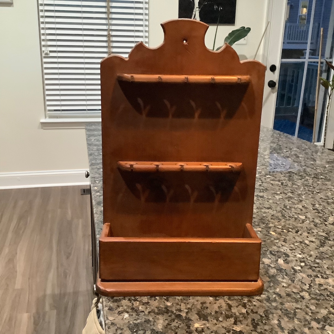 Vintage Spoon Rack spoon Rackspoon Storage Vintage Home Decorcountry