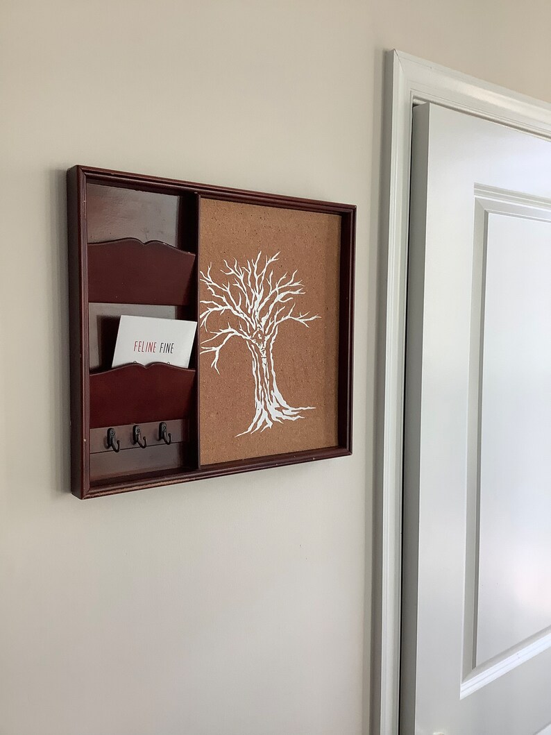 WOODEN BOARD Letter HOLDER Message Board Vintage From Etsy