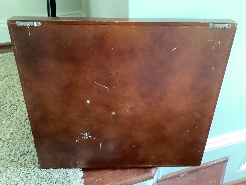 WOODEN BOARD Letter HOLDER Message Board Vintage From Etsy