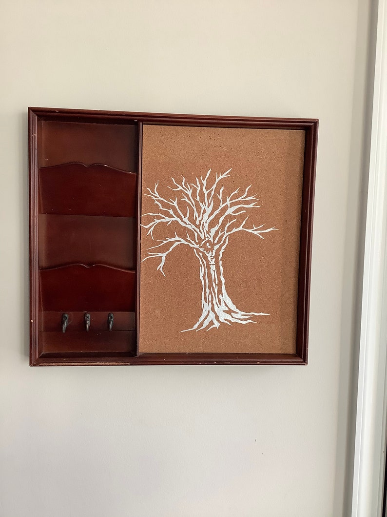 WOODEN BOARD Letter HOLDER Message Board Vintage From Etsy