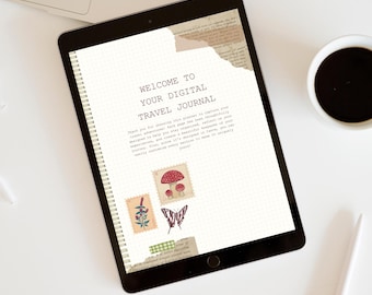 The Ultimate Digital Travel Planner | Interactive & Aesthetic Travel Journal