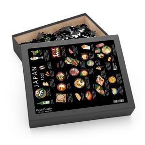 Japan Food Puzzle: Ramen, Sushi, Matcha Jigsaw for Foodies