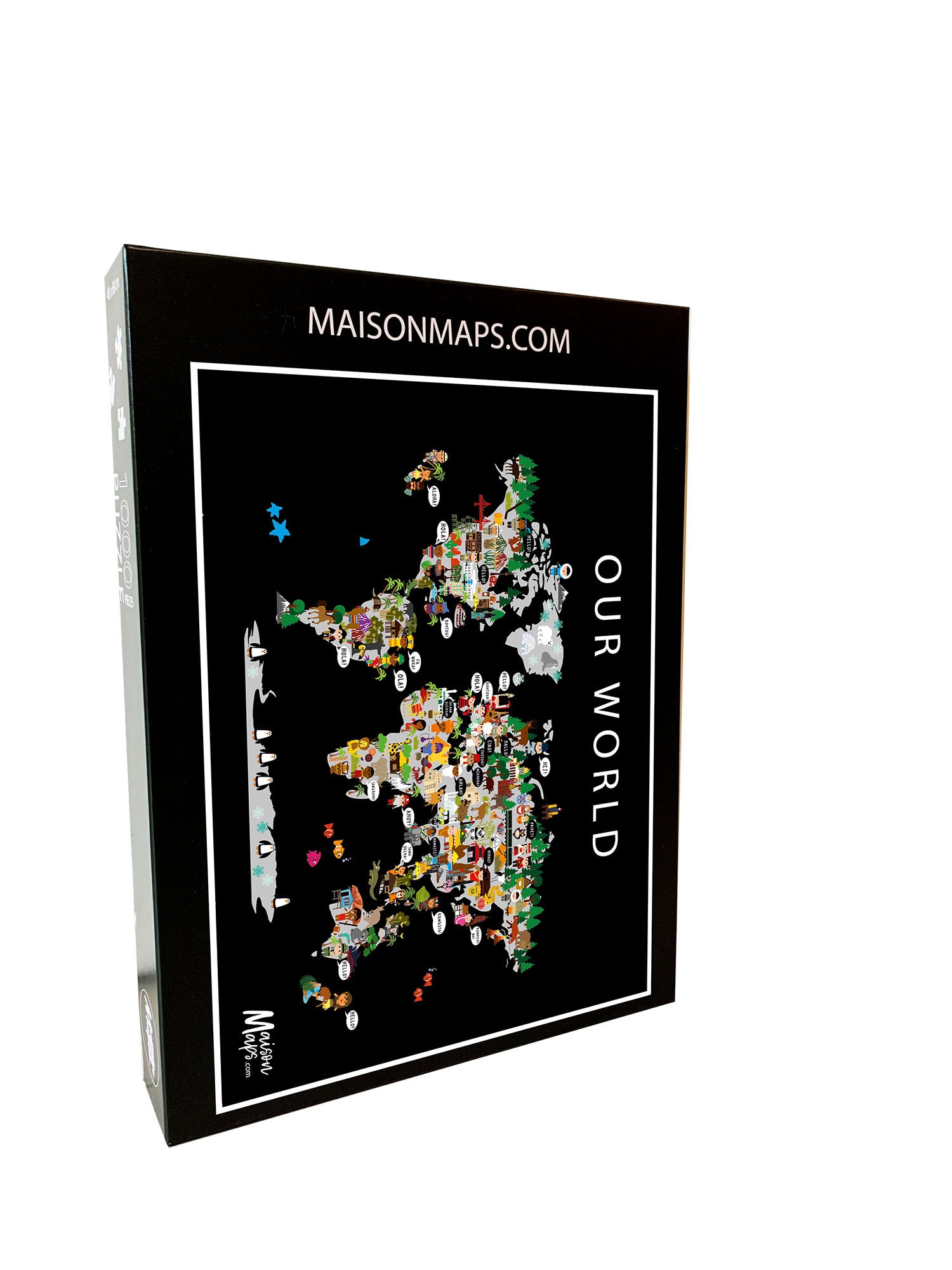 World Class 3D Puzzle 1000 Teile – Anspruchsvolles 3D-Puzzle Für Erwachsene, Räumliches Denkspiel