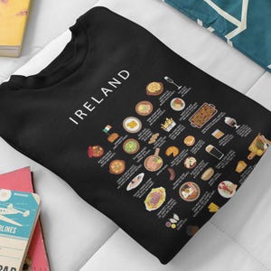 Pull irlandais Food - Ragoût irlandais, pain soda et cadeau pour les amoureux