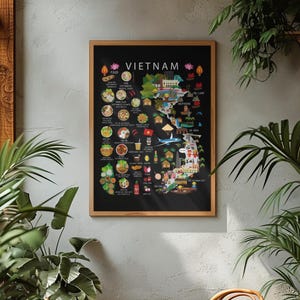 Vietnam Kids Map Poster: Fun Educational Wall Art