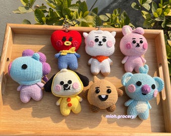 BT21 Keychain